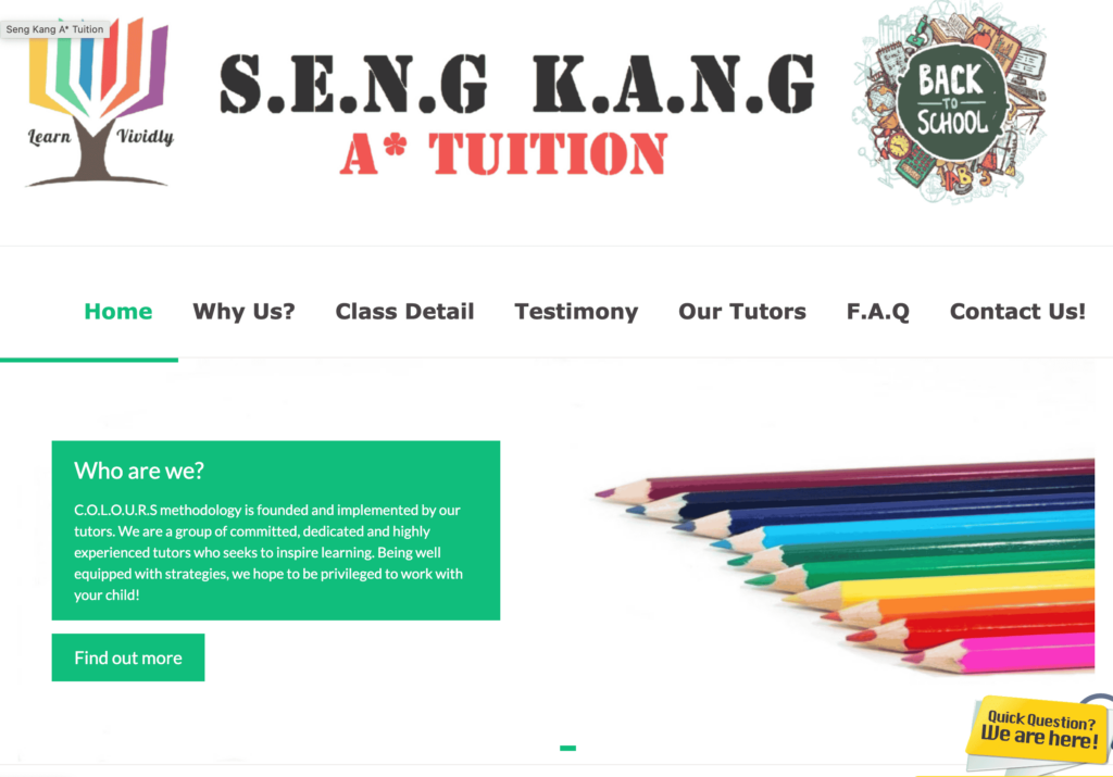 Sengkang Tuition